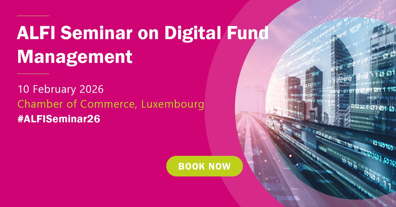 ALFI Seminar on Digital Fund Management 2026